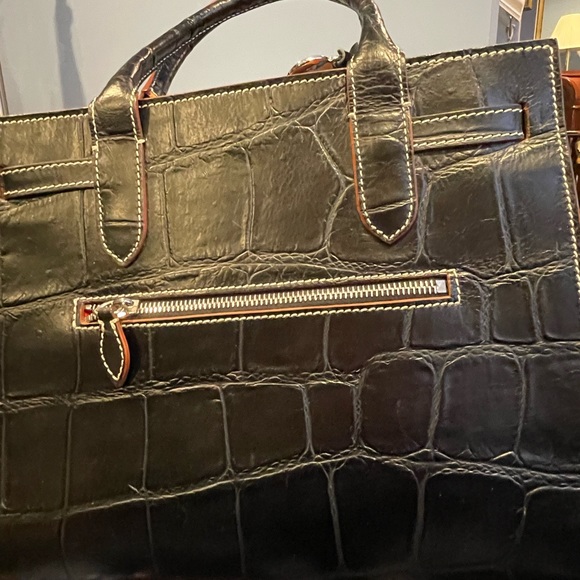 SPECIAL! $69 Beautiful Dooner & Bourke Black Purse. Made in Italy. Never used - Picture 4 of 12